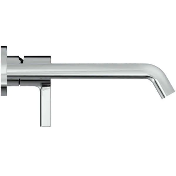 Ideal Standard Wand-Waschtischarmatur JOY, BS2, runde Rosette, Ausld.220mm, Chrom