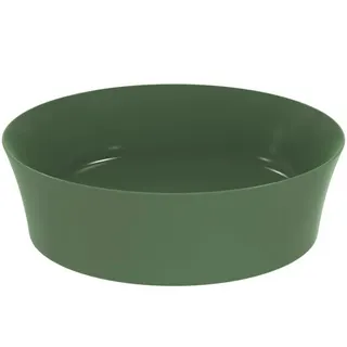 Ideal Standard Schale Ipalyss, ohne Hahnloch, ohne Überlauf, 400x400x120mm, Salbeigrün