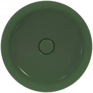 Ideal Standard Schale Ipalyss, ohne Hahnloch, ohne Überlauf, 400x400x120mm, Salbeigrün – Bild 4