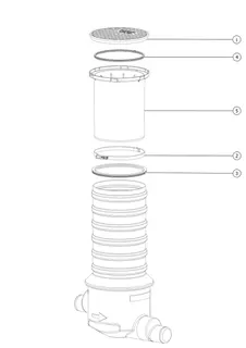 KESSEL-Probenahmeschacht LW 400, DN 100/150, Klasse D – Bild 2