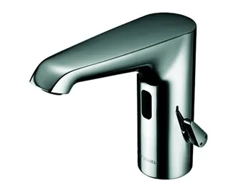 SCHELL WT-Arm. XERIS E HD-M, Elektron. Mischwasser, Steckernetzteil, mid, chrom