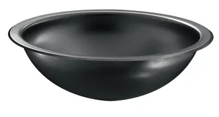 KD Einbau-Waschtisch HEMI D 385mm o. Überlauf Edst. 1.4301 satiniert