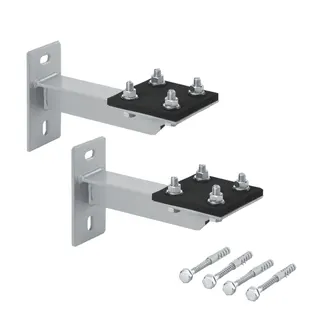 OVENTROP-Wandhalterung für Verteilerbalken "Regumat" DN40/50
