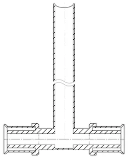 comfort-press-Metall-T-Anschlussleitung A20 16 x 300mm – Bild 2
