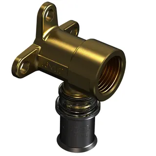 comfort-press-Metall-Wandscheibe A20 20mm x DN 20 (3/4") IG
