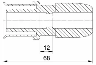 comfort-press-Metall-Übergang Hep2O A20 16 x 15mm – Bild 2