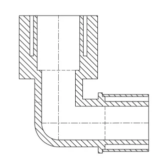 comfort-press-Metall-Spülkastenan- schlusswinkel A20 16mm x DN 15 (1/2") – Bild 2