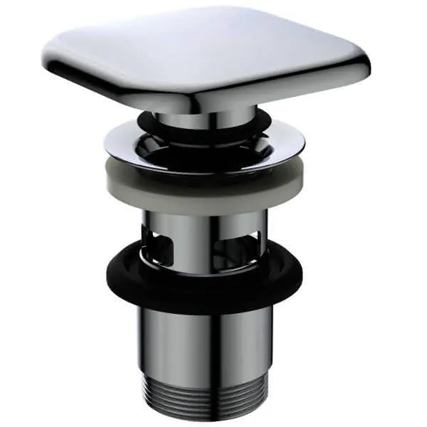 Ideal Standard Push open Ventil quadratisch 120x85x85mm, Chrom