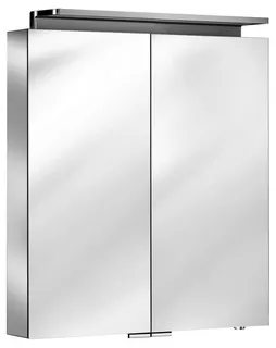 Keuco Spiegelschrank Royal L1 13602, m. Schubk., silber-eloxiert, 650x742x150 mm