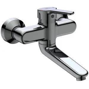 Ideal Standard Wand-Waschtisch-Armatur Ceraplus 5l/min. Ausld. 150mm Chrom – Bild 3