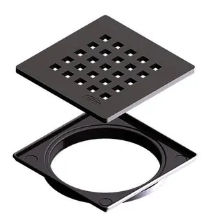 Kermi Ablaufabdeckung D51 Karo L 115 x B 115 mm