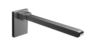 HEWI Stützklappgriff Mono, L:600mm, Vierkant B:40mm H:30mm, Edelstahl – Bild 2