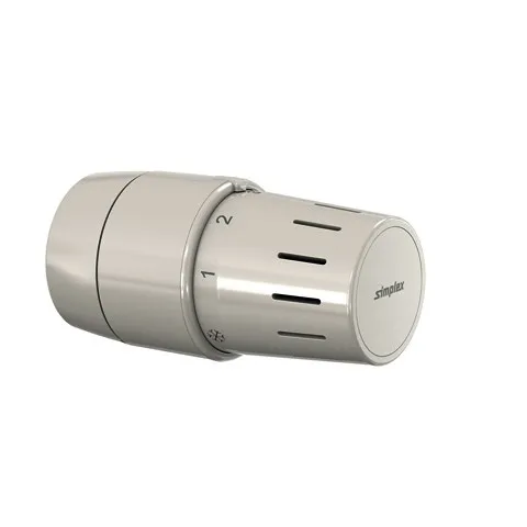Simplex Standard-Thermostatkopf TC-S3 weiß Klemmanschluss+Nullstellung,F35342