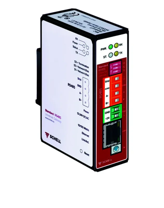 SCHELL Gateway SWS BACnet IP/MSTP 200 Datenpunkte