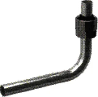 Geberit Metallrohr-Passbogen 90Gr mit Anschlussverschraubung d15