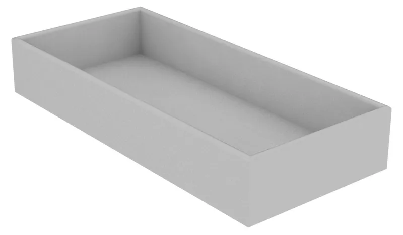 Keuco Aufbewahrungsbox Edition 11 31300, 190 x 60 x 420 mm, weiß