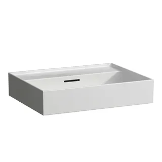 Aufsatz-Waschtisch K-LAUFEN 460x600x145 ohne Hahnloch mit Überlauf weiß