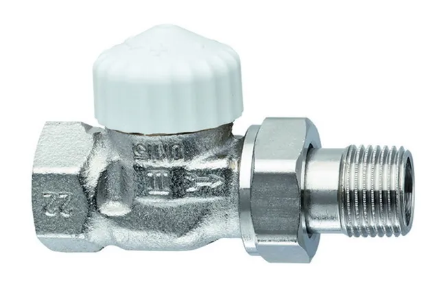 HEIMEIER Thermostat-Ventilunterteil V-exact II "kurz", Durchg., DN20, vern.
