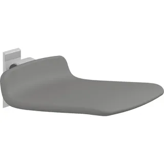 PLUS Duschsitz 450, Festmontage Anthrazit, gepolstert