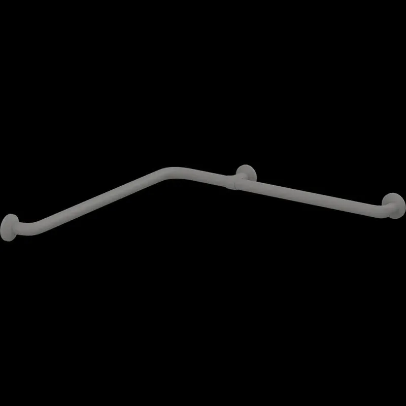 Eckhandlauf, 762x762 mm Anthrazitgrau
