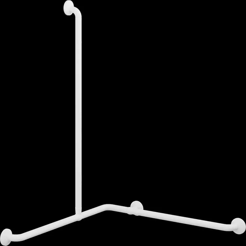Eckhandlauf-Kombi 762x762x1090mm Weiß