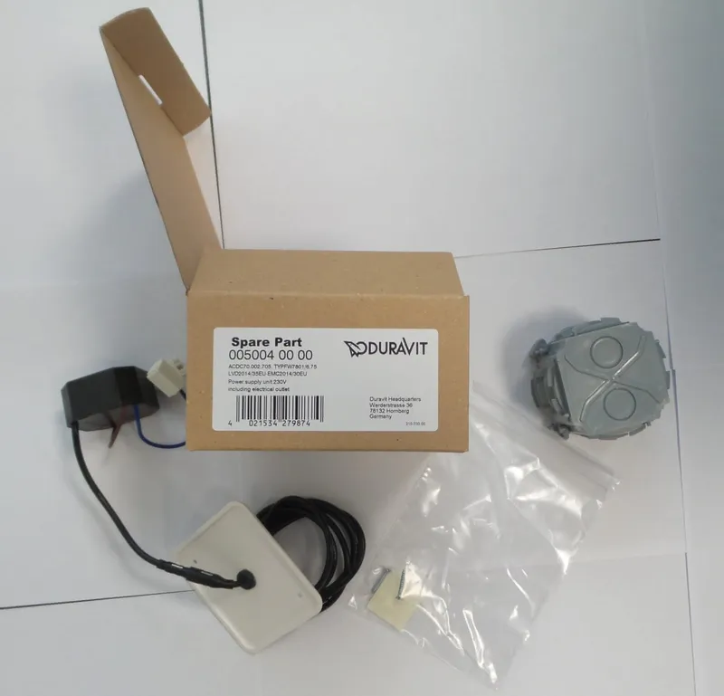 Duravit Vormontage-Set, Netzteil für 230V-Anschluss, inklusive UP-Dose