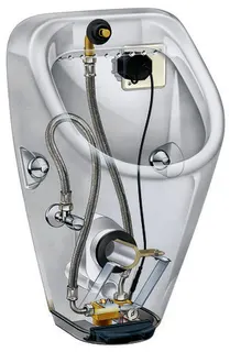 DU Design Classics Urinal Utronic Zul.v.h. f.Batterie, o.Fliege, weiß