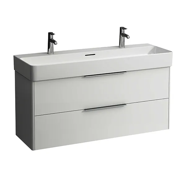 Laufen WTU BASE 391x1180x515 2 Schubl m.Griff f.WT H810289 weiß glzd
