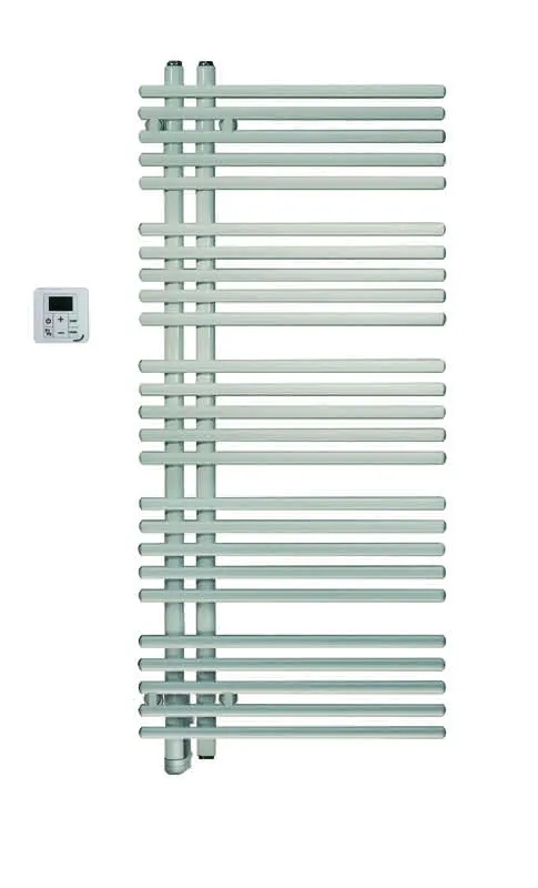 sanibel Designbadheizkörper S5-ER A20 Elektro BH 1545mm BL 478mm RAL 9016 weiß