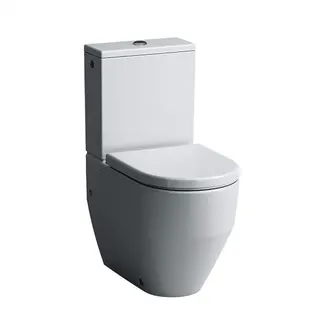 Laufen Tiefspül-WCKombi PRO 650x360x430 spülrandlos Abg. waagr/senkr. weiß