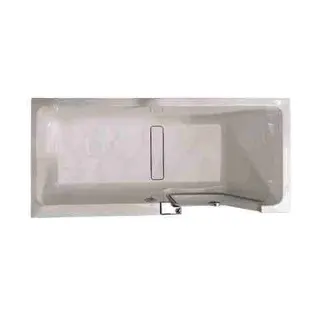 DS Badewanne m.ent. TEin links, DZ rechts Stepin Pure 1600x750 Weiß Glanz