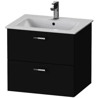 Duravit XBase Möbel-Set 630x490mm, Waschtisch,WTU m. Schubk.2, SPS Türan.R.,Graphit Matt – Bild 2