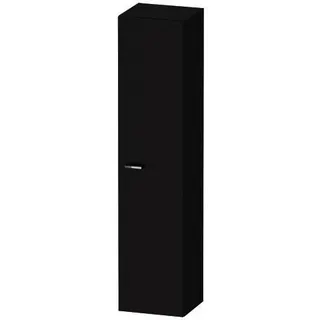 Duravit XBase Hochschrank 400x358x1760mm Tür 1,Türansch. L/R,Glasfb.5, Graphit M.