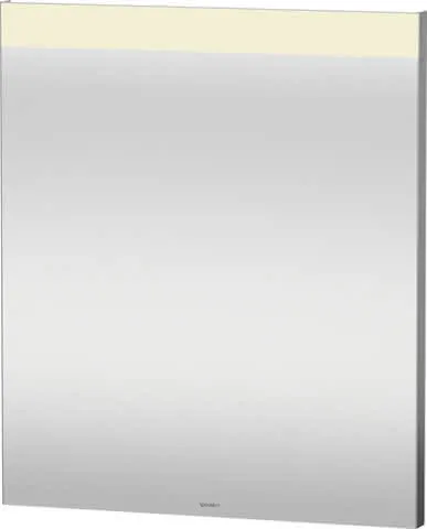 Duravit XBase Möbel-Set 630x490mm, Waschtisch,WTU m. Schubk.2, Spiegel, Weiß glänzend