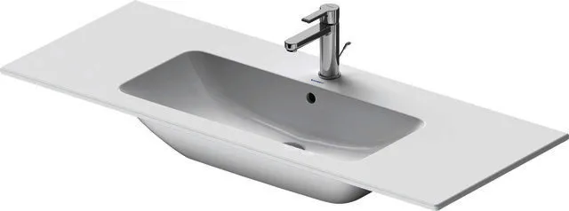 Duravit Möbelwaschtisch ME by Starck 1230mm Weiss Seidenmatt,m.ÜL,m.HLB, 1 HL