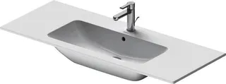 Duravit Möbelwaschtisch ME by Starck 1230mm Weiss Seidenmatt,m.ÜL,m.HLB, 1 HL