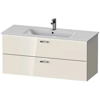 Duravit XBase Möbel-Set 1230x490mm, Waschtisch,WTU m. Schubk.2, Spiegelschr.,Weiß glänzend – Bild 4