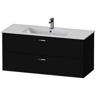 Duravit XBase Möbel-Set 1230x490mm, Waschtisch,WTU m. Schubk.2, Spiegelschr., Graphit Matt – Bild 4