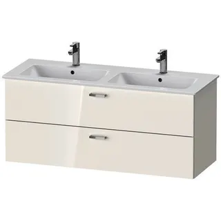 Duravit XBase Möbel-Set 1300x490mm,WT m. HL 2 WTU m. Schubk.2, Spiegel, Weiß glänzend – Bild 2