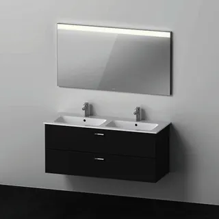 Duravit XBase Möbel-Set 1300x490mm,WT m. HL 2 WTU m. Schubk.2, Spiegel, Graphit Matt – Bild 3