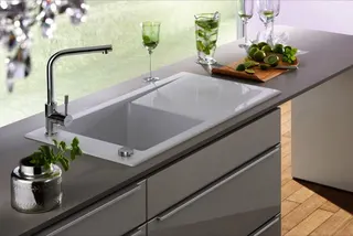 Villeroy & Boch Küchenarmatur Modern Steel 45x243mm aus Edelstahl Edelstahl massiv – Bild 4