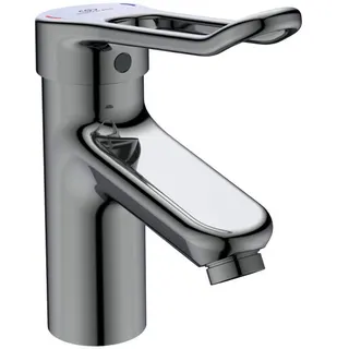 Ideal Standard Waschtisch-Armatur Ceraplus m.Bügelgriff m.Ablgarn. Ausld. 112mm Chrom – Bild 3