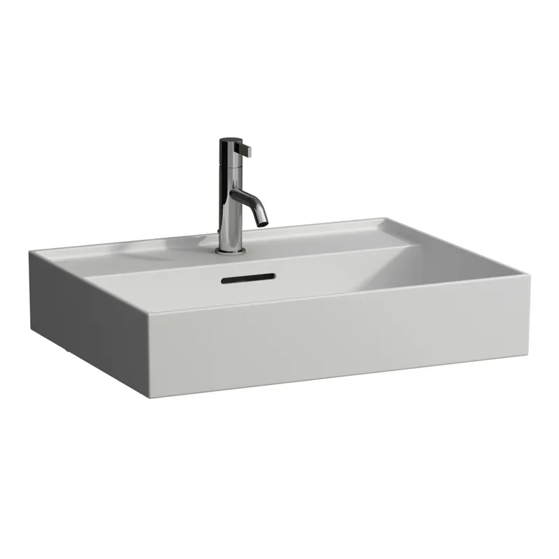 Waschtisch K-LAUFEN 460x600x145 1 Hahnloch mit Überlauf weiß matt