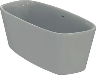 Ideal Standard freistehende Duo-Badewanne DEA m.Ablauf, 1700x750x475/610mm, Weiß