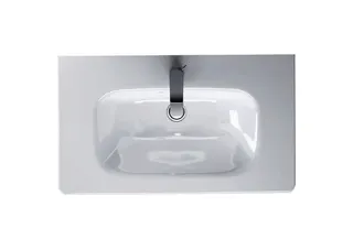 Duravit Möbelwaschtisch DuraStyle 785 mm mit ÜL, mit HLB, 1 HL, weiß WonderGliss – Bild 2