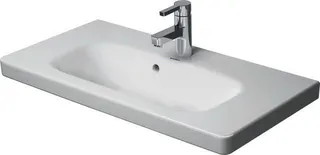 Duravit Möbelwaschtisch DuraStyle 785 mm mit ÜL, mit HLB, 1 HL, weiß WonderGliss – Bild 3