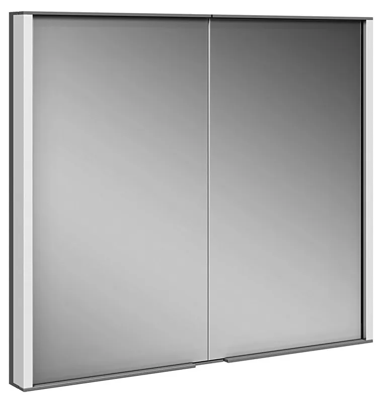 Keuco Spiegelschrank Royal Match 12812, Wandeinbau, 800 x 700 x 149 mm