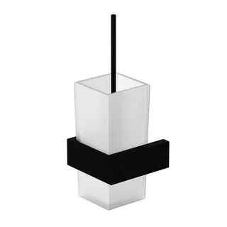 Steinberg Bürstengarnitur mit Glas 460 2903 S, matt black