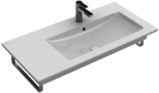 Villeroy & Boch SchrankWT Venticello 1000x500mm re-eckig BP rechts 1HL. m. ÜL. StoneWhite c+