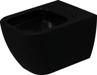Duravit Wand-WC 540mm Happy D.2, Anthrazit/ Anthrazit Matt, TS, rimless – Bild 2